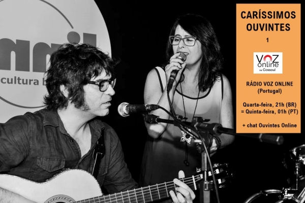 POEMODA - CAR&Iacute;SSIMOS OUVINTES | quart. 21h (BR) - quint. 00h (PT) / dom. 22h (PT)